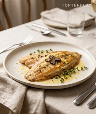 Filets de sole à la truffe noire : une recette élégante en 25 minutes