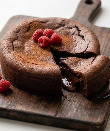 Fondant au Chocolat Maison
