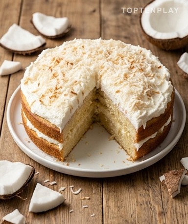 Gâteau glacé à la noix de coco : la recette qui disparaît en 10 minutes