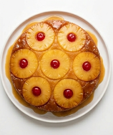 Gâteau renversé à l'ananas