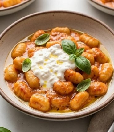 Gnocchi crémeux à la tomate et stracciatella : le dîner rapide qui fait son effet