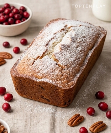 Le Cake Fondant au Cream Cheese et Cranberries — Moelleux à Souhait