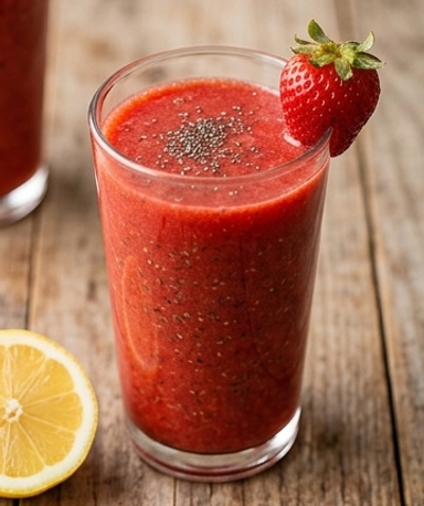 Smoothie Fraise-Gingembre