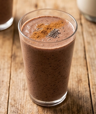 Smoothie Rajeunissant aux Pruneaux et Graines de Chia