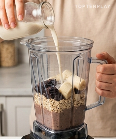 Pflaumen am Vorabend einweichen — das ist die einzige Vorbereitung