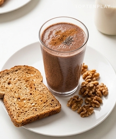 Verjüngender Pflaumen-Chia-Smoothie