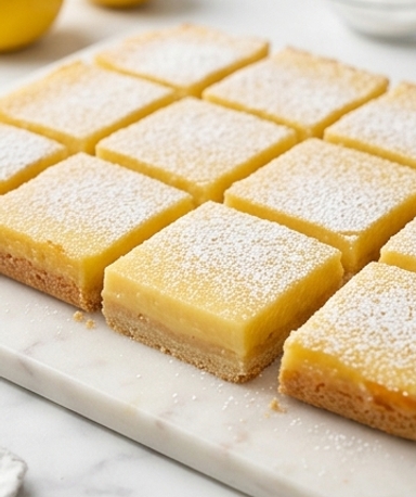 Lemon Bars au Shortbread