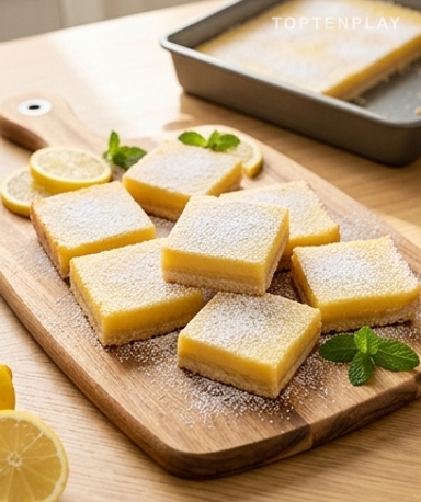 Lemon Bars : la croûte shortbread qui change tout