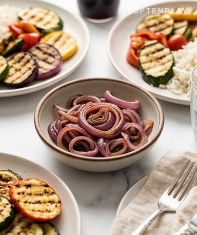 Oignons rouges sautés : la garniture toute simple qui sublime n'importe quel plat