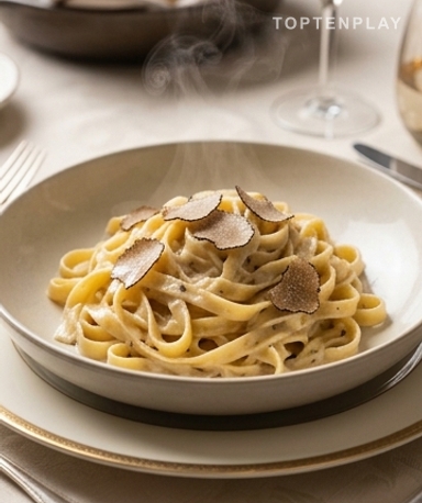 Pasta à la Truffe : La Recette Crémeuse et Parfumée Qui Épate en 35 Minutes