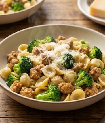 Pâtes à la saucisse et brocoli : le dîner express qui plaît à tout le monde