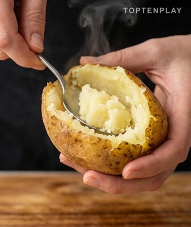 Les pommes de terre au four, pas de mystère