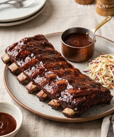 Ribs Dr Pepper BBQ au mijoteur : fondants, collants, irrésistibles