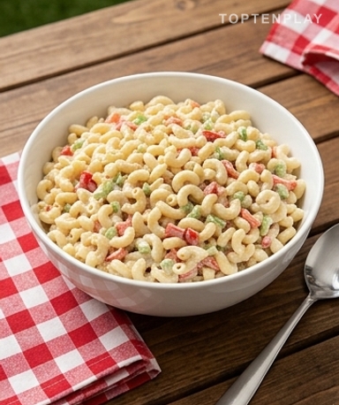 Salade de Macaroni Crémeuse : La Recette Incontournable des Barbecues