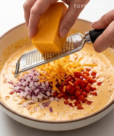 Râpez le cheddar vous-même — ça change tout