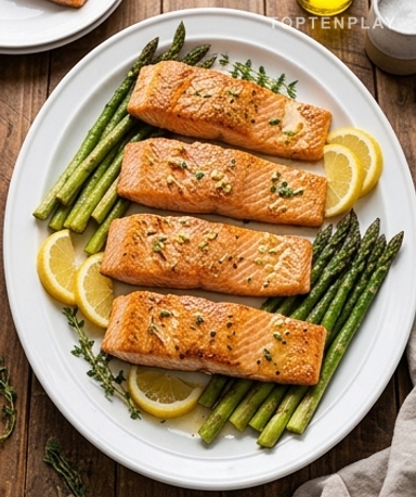 Saumon au Beurre Citronné et à l'Ail : La Recette qui Fait Craquer Tout le Monde