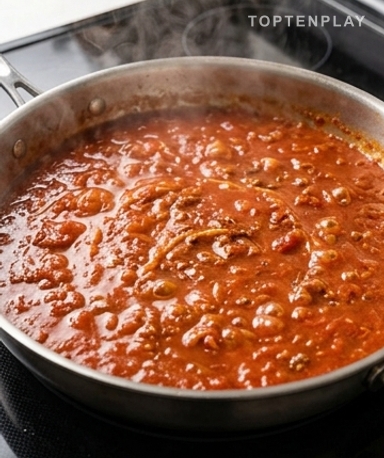 Les pâtes, et c'est plié