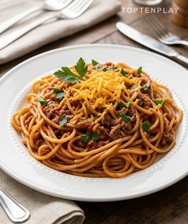Spaghetti Ranch : Le Bolognese Texan aux Épices Fumées