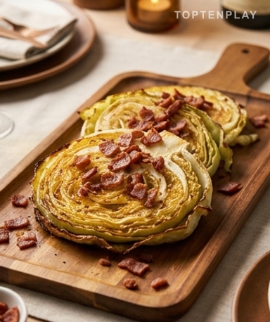 Steaks de chou rôti ultra croustillants : 4 ingrédients, zéro effort