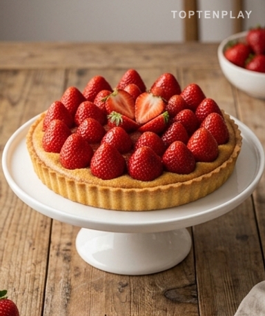 Tarte aux fraises et confit maison : la recette du chef pâtissier de l'Hôtel de Monte-Carlo