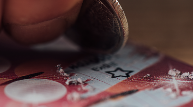 20 endroits Cinéma Italien Gain de temps Jackpot Loterie Ticket à gratter 