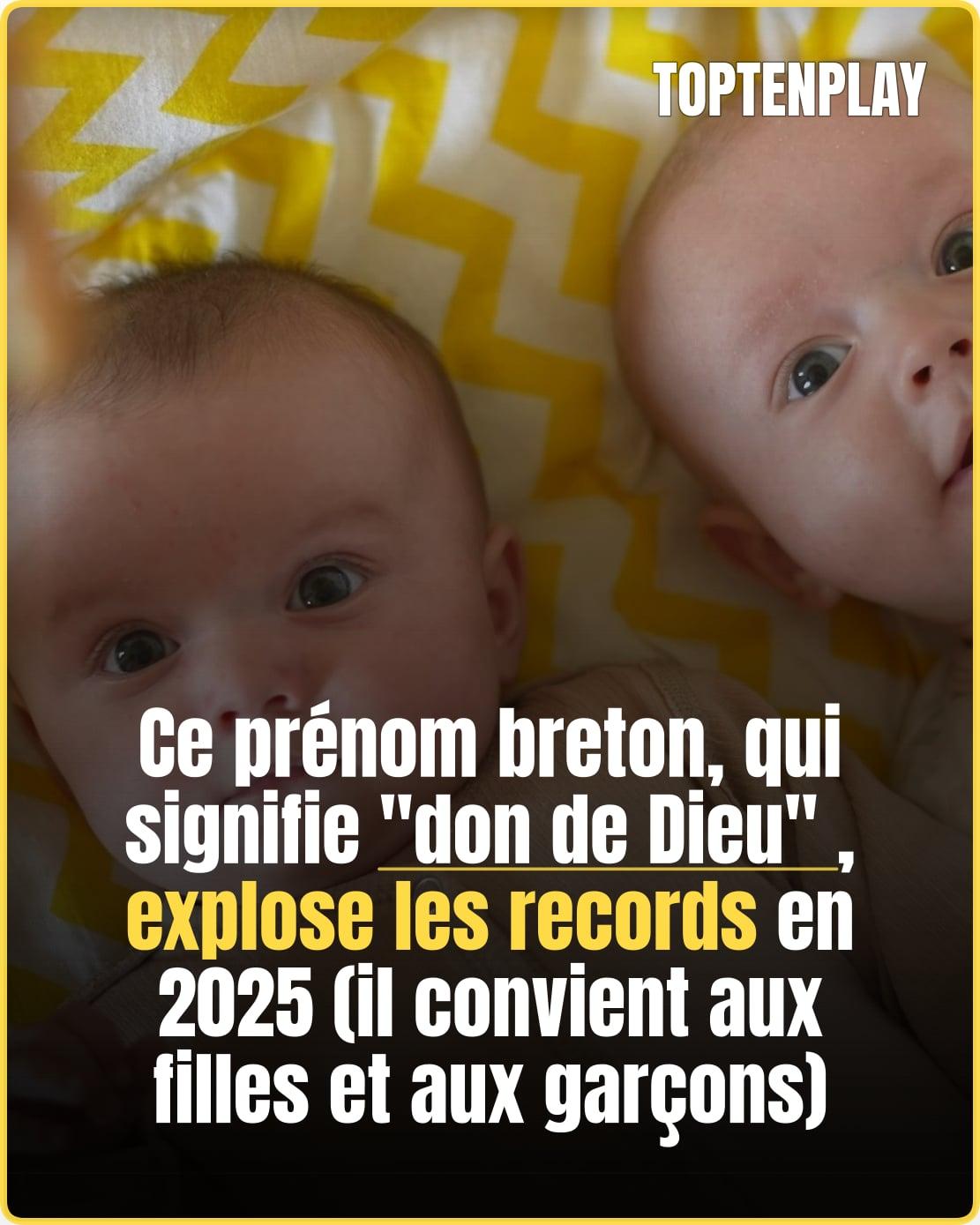 Mixte, moderne et chargé d'histoire : ce prénom breton séduit des centaines de parents chaque année.