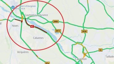 accident Autoroute A75 Bouches-du-Rhône bouchons Circulation faits divers Lyon Noves 