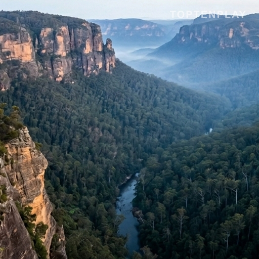 Les Blue Mountains, un décor naturel à couper le souffle