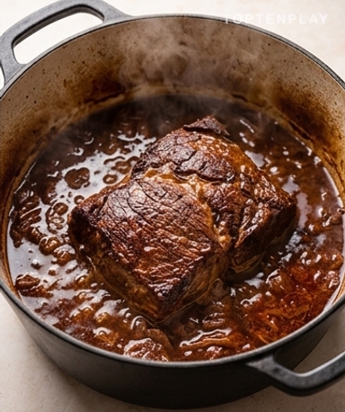 La caramélisation finale