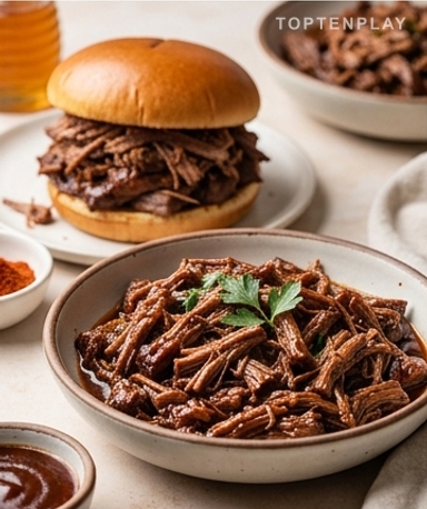Bœuf effiloché caramélisé : la recette fondante qui s'effiloche à la fourchette