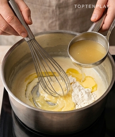 Démarrez avec un bouillon qui sent déjà la promesse