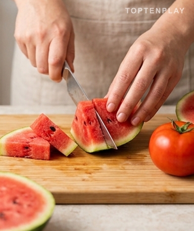 Wähle deine Wassermelone mit Bedacht