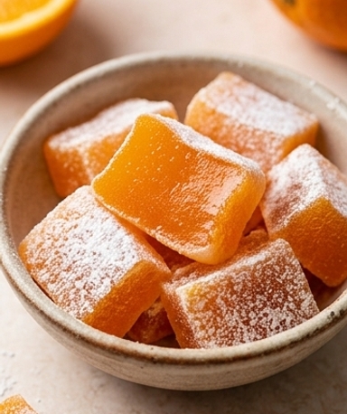 Bonbons Gelée à l'Orange Maison