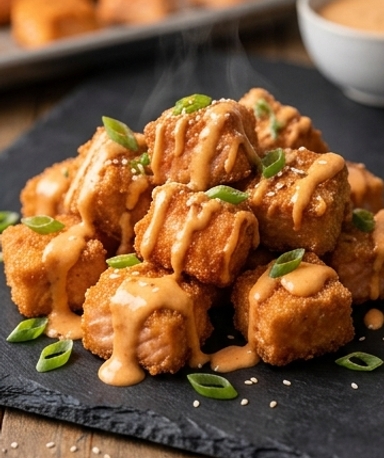 Bouchées de Saumon Bang Bang