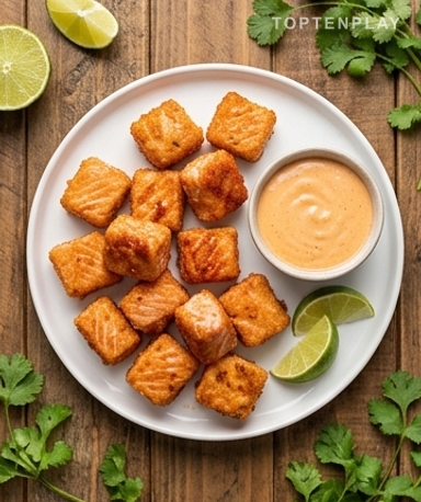 Bouchées de Saumon Bang Bang : Croustillantes, Fondantes et Addictives