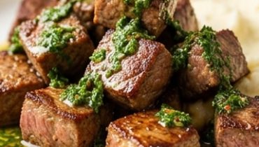Bouchées de steak au chimichurri : la recette qui change tout pour un dîner rapide