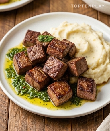 Bouchées de steak au chimichurri : la recette qui change tout pour un dîner rapide