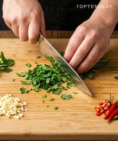 Le chimichurri d'abord