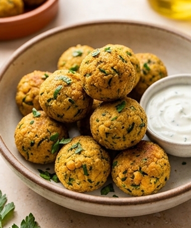 Boulettes de Pois Chiches et Courgette