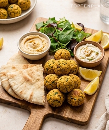 Kichererbsen-Zucchini-Bällchen