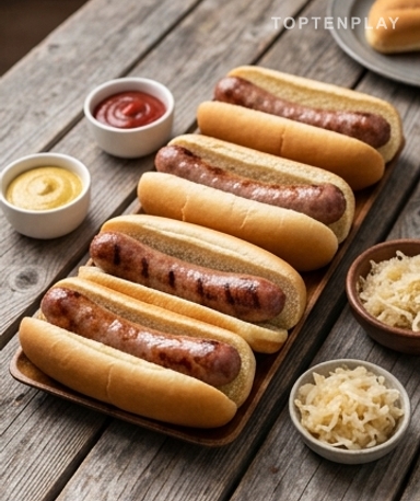 Brats Maison Croustillants : La Saucisse Allemande Qui Cartonne au Barbecue