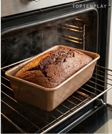 Im Ofen, und keine Sekunde zu lang