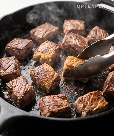 Pourquoi la saisie de la viande n'est pas une étape facultative