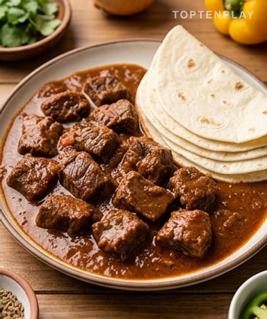 Carne Guisada aux Tortillas de Farine : Le Ragoût Tex-Mex qui Fait Fondre le Bœuf