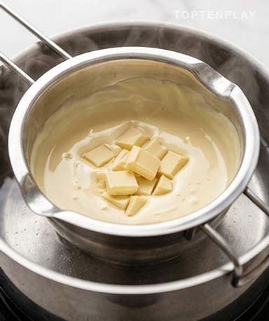 Rühre das Dessert für mindestens eine Nacht nicht mehr an