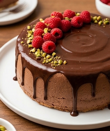 Charlotte chocolat framboise