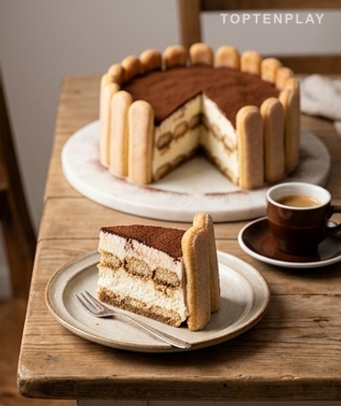 Tiramisu-Charlotte