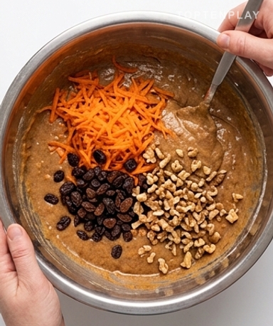 On attaque la pâte carotte