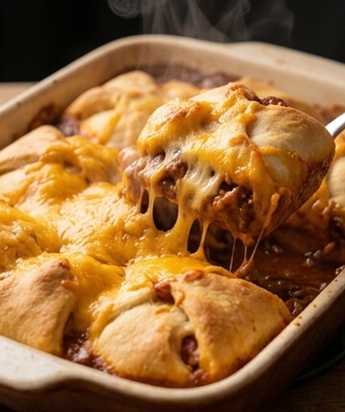 Chili Cheese Dog Bake