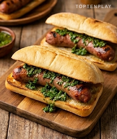 Choripan mit Chimichurri